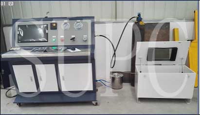 電機殼體冷卻水管水壓密封測試臺-冷卻水管密封性測試臺